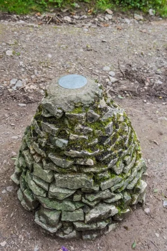 Look for the cairn where the trails meet