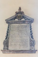 Christopher Calthorpe memorial, 1720