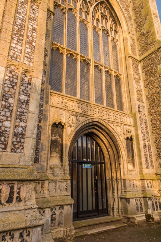 The early 15th century west tower