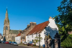 Picturesque Falkland village