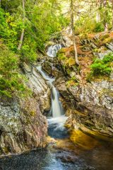 Falls of Bruar, A small waterfall above the Lower Bridge