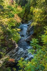 Falls of Bruar, Bruar Water from the Upper Bridge