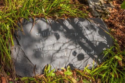 Robert Burns' verse about the Falls of Foyers