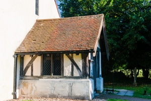 16th century west porch