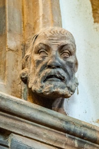 14th century head of a man