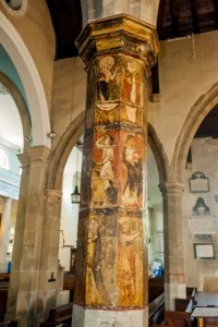 The painted column