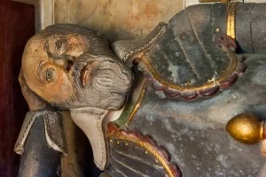 The Fagg memorial effigy