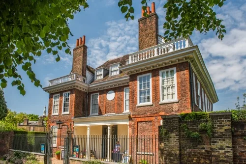 The house from Hampstead Grove 
