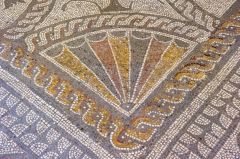 2nd-century scallop mosaic
