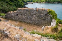 The lower fort wall