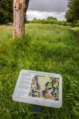 The English Heritage information panel