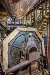 More of the ore processing machinery