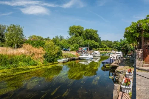 The River Stour runs through Fordwich