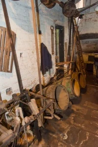 Forge Mill needle scouring equipment