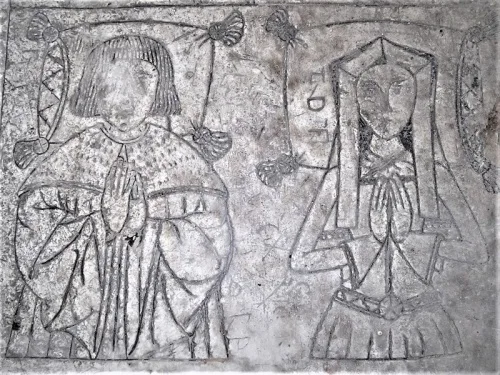 Thomas and Elizabeth Drake likenesses