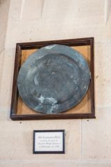 The church communion plate