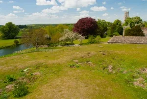 View from the castle motte