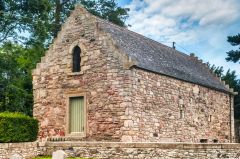 The view from the churchyard