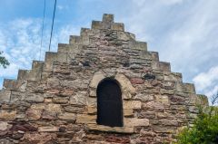 The crowstepped gable