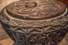 Fowey, St Fimbarrus Church, A closer look at the 12th century font