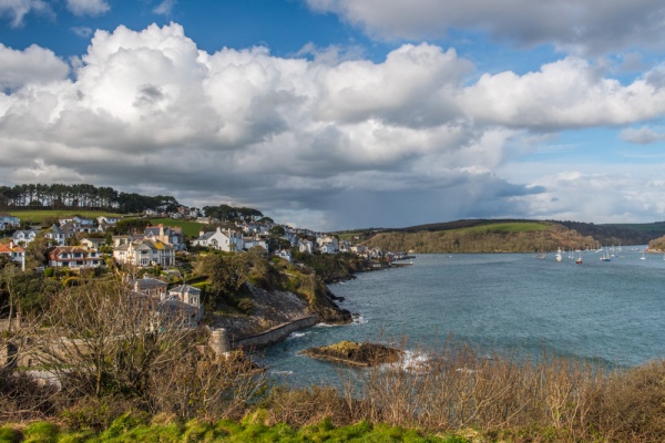 Fowey from St Catherine's Castle