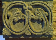 Norman column capital