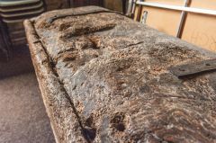 1325 dugout oak chest