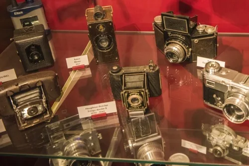 Early examples of cameras