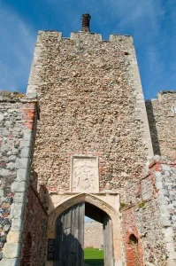 The castle gatehouse