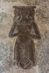 Anne Blennerhassett brass, mid 16th century