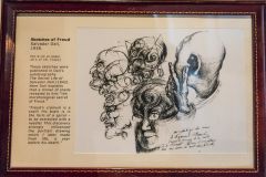 Sketches of Freud by Salvador Dali