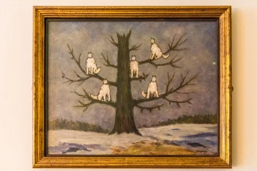 Painting by the 'Wolf Man', Sergei Pankejeff