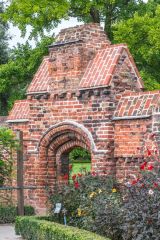 The Tudor gateway to the walled garden