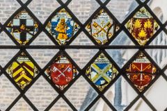 Coats of arms in the Great Hall