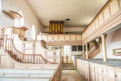 Looking west down the nave