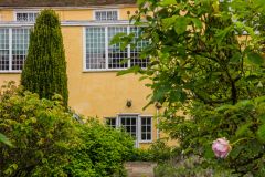 The rear gardens of Gainsborough's House
