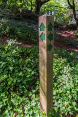 Just follow the colour-coded signs