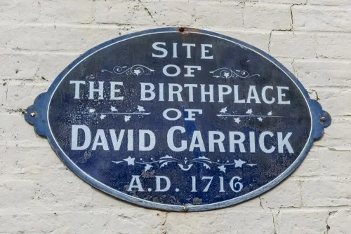 The Angel House plaque