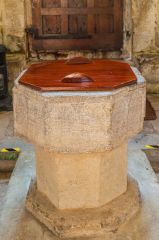 The 13th-century font