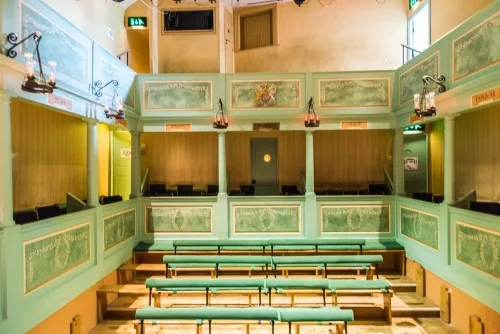 The view from the stage