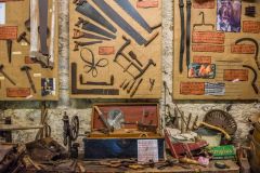A display of traditional rural tools