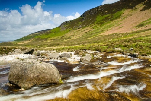 On the Glen Catacol walk