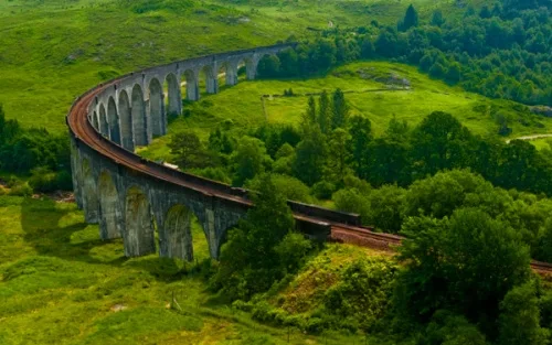 The Viaduct from above