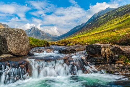 Glen Rosa and the Blue Pool