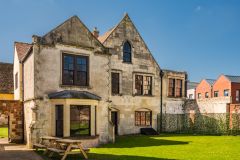 Remodelled west range (north facade)