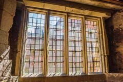 Mullioned window, east range