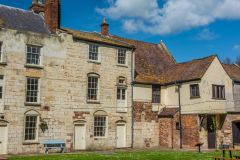 Another view of the west range (refectory)