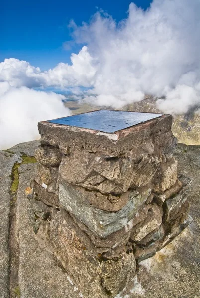 Goatfell summit cairn