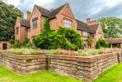 Goddards from the formal garden lawn