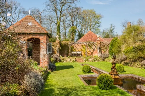 The beautiful Italian garden